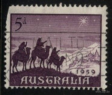 Австралия - 1959 [Mi. 304] Гашеная (AU05)