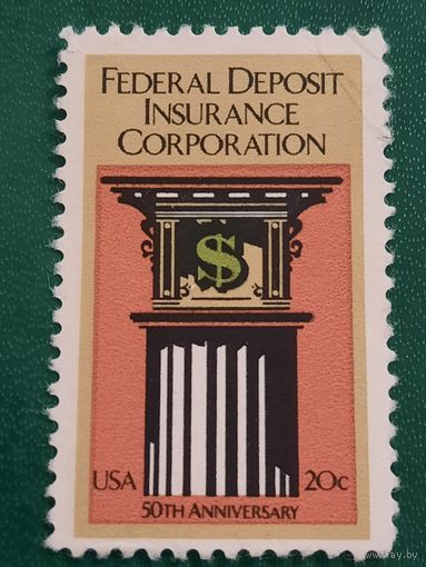 США. 50 летие Federal Deposit Insurance Corporation
