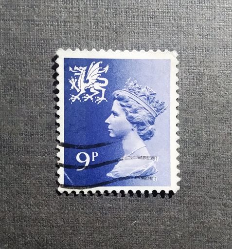 Марка Великобритания (Уэльс) 1978 год Королева