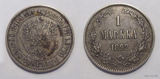 1 марка 1892