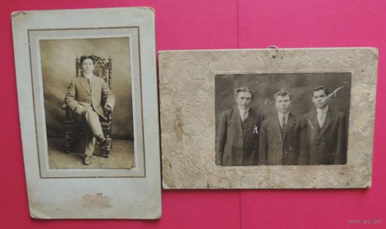 Фото "Эмигранты из Беларуси в Канаде", 1920-1930-е гг. (14*10 см без паспарту)