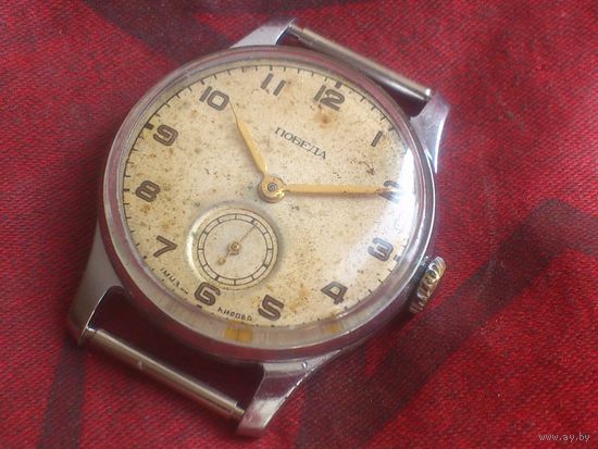 Часы СТАЛИНСКАЯ ПОБЕДА 1 МЧЗ им. КИРОВА из СССР 1951 года, ОФОРМЛЕНИЕ ЧН-103К