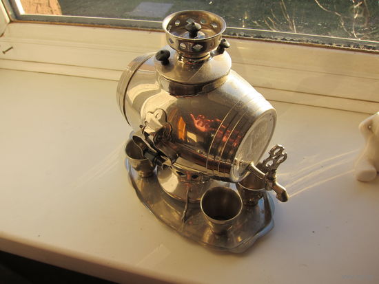 Самовар бочонок "Олимпиада 1980"