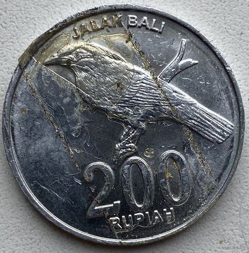Индонезия 200 рупий 2003 г.