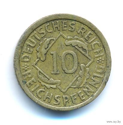 Германия 10 пфеннигов 1935 год А _состояние VF