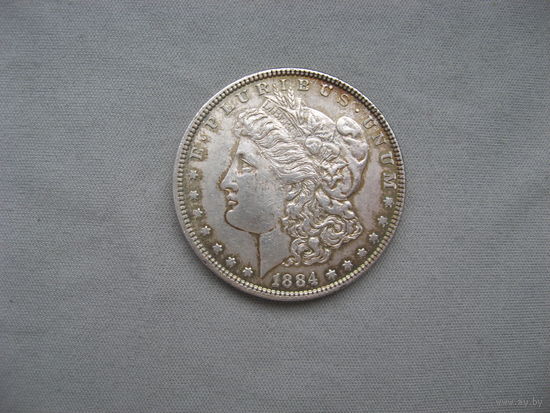 США 1 доллар 1884 Доллар Моргана