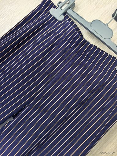 Леггинсы Destination в полоску, хлопок на байке, р.158