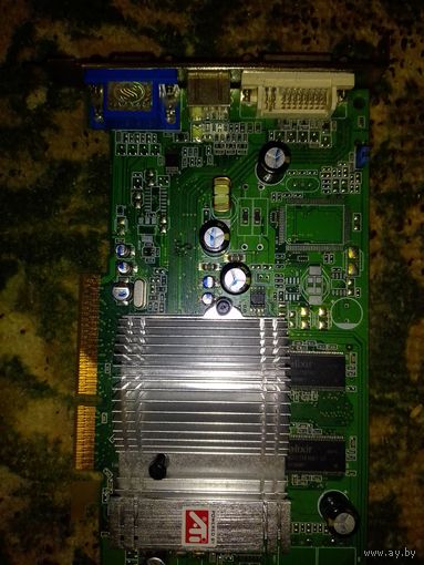 Видеокарта под agp ATI 9600 256MB