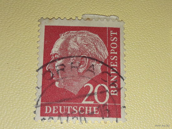 Германия ФРГ 1954, 1956 Стандарт. Теодор Хойс