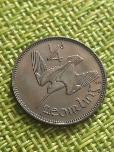 Ирландия 1 фартинг (1/4 пенни) 1959 г ( малый тираж 192 тыс )
