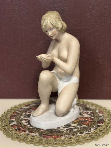 Большая статуэтка, Валендорф, клеймо, много лотов с рубля