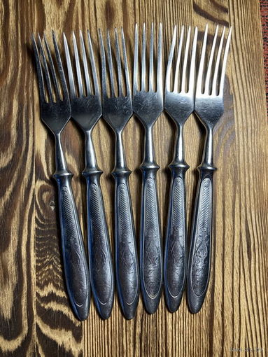 Набор вилок СССР 50-е годы СССР, АРФА 6шт.
