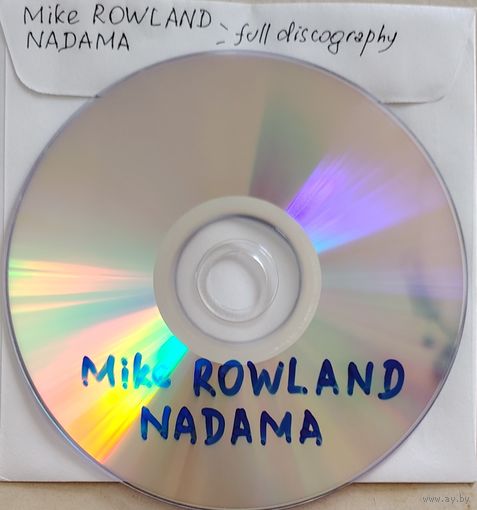 DVD MP3 полная дискография Mike ROWLAND, NADAMA (New age) - 1 DVD