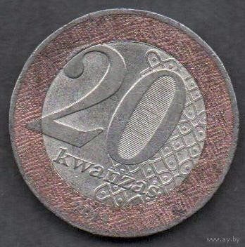 20 кванз 2014 Ангола.