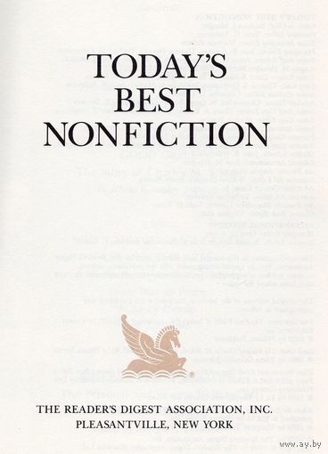 Reader's Digest: Today's Best Nonfiction