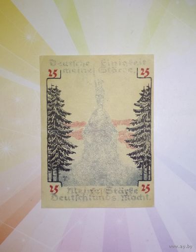 Германия 25 пфеннигов