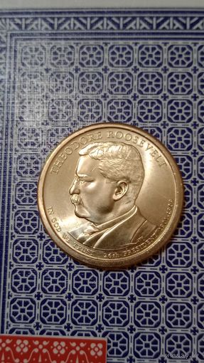 США 1 доллар 2013 Р. 26 президент Рузвельт
