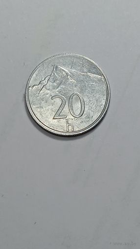 Словакия 20 геллеров 2003 года .