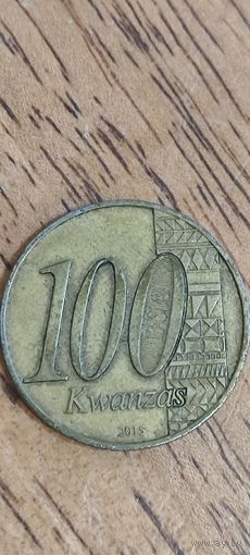 100 кванз Ангола 2015 Независимость