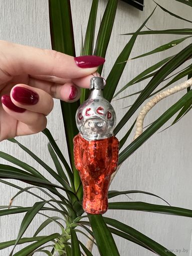 Елочная игрушка Космонавт СССР