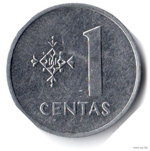 Литва. 1 цент. 1991 г.