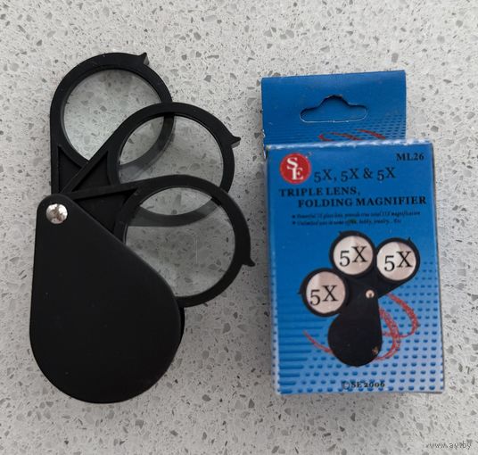 Лупа складная 5x