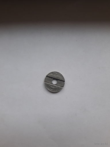 Жетон телефонный Израиль (почта Израиля 1966)