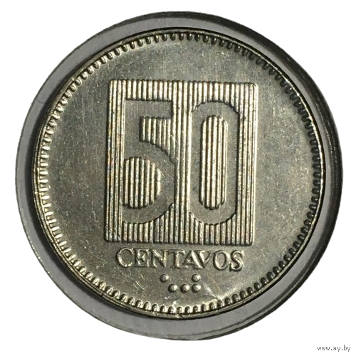 Эквадор 50 сентаво, 1988 (холдер)