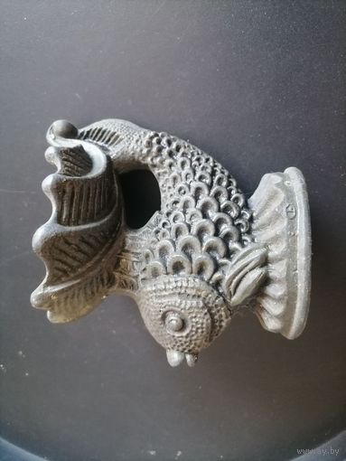 Металическая статуэтка Рыбка из СССР