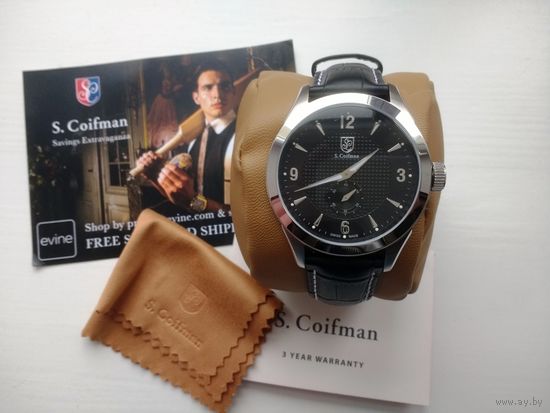 ШВЕЙЦАРСКИЕ  ЧАСЫ - S. Coifman. б/у