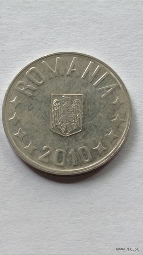 Румыния. 10 бани 2010 года.