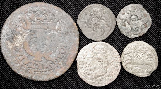 Монеты Речи Посполитой. Одним лотом!