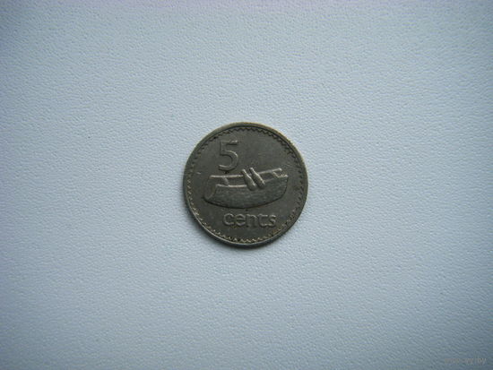 Фиджи 5 центов 1986г.