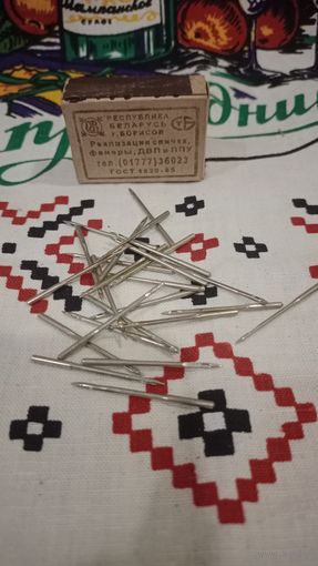 Иглы для машинки швейной в советском коробке
