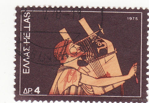 Ситерн-игрок (из амфоры) 1975 год