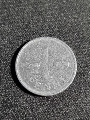 Финляндия 1 пенни 1970