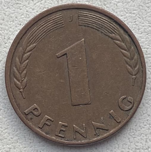 Германия 1 пфенниг 1950 г. J