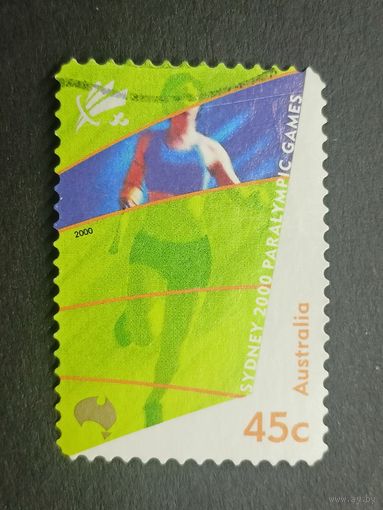 Австралия 2000. Паралимпийские игры - Сидней. Самоклейка