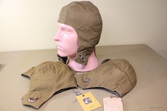 Шлемафон прыжковый ВДВ СССР. новые. одним лотам. 56-58 раз. Распродажа коллекции вещей. С РУБЛЯ! АУКЦИОН!