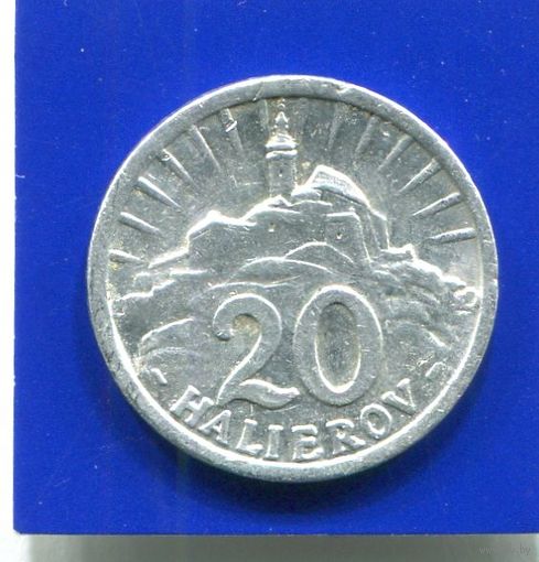 Словакия 20 геллеров 1942