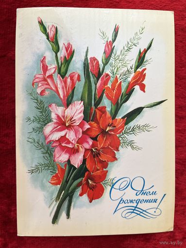 С днем рождения! Е. Куртенко 1984 год. Подписана!