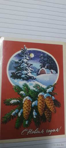 С новым годом! Г. Куртенко 1978г подписана