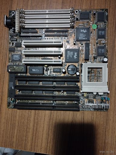 Старая ретро материнка J-656VXC.