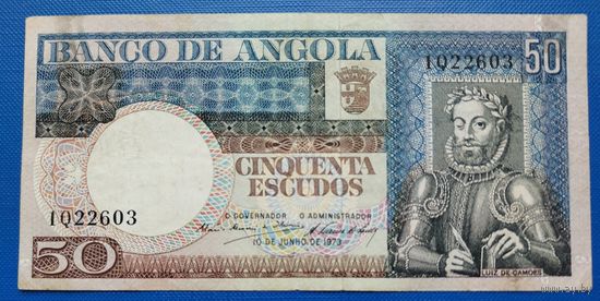 Ангола 50 эскудо 1973 г. Р-105
