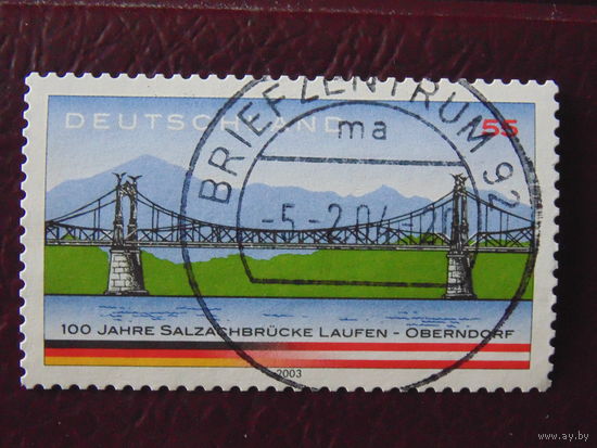Германия 2003 г. Мост.