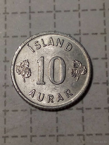10 эйре Исландия 1971 год