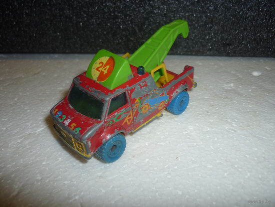 Модель авто Chevy Superfast. BREAKDOWN VAN. Matchbox 1985