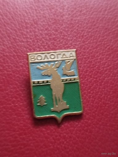 Значок герб Вологда