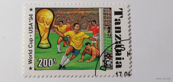 Танзания 1994. Спорт. ЧМ по футболу.