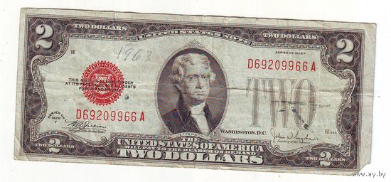 США 2 доллара 1928 года - 2